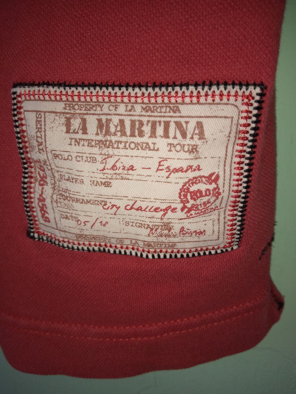 La Martina La Martina Ibiza Spain International Tour 2018 Polo Size US L / EU 52-54 / 3 - 10 Thumbnail