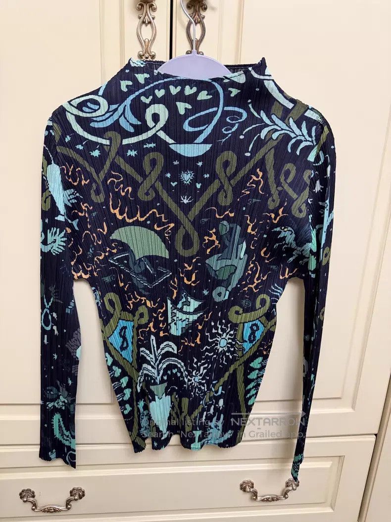 Issey Miyake Issey Miyake Planet Series Small Turtleneck Long Sleeve Size XXL / US 16-18 / IT 52-54 - 1 Thumbnail