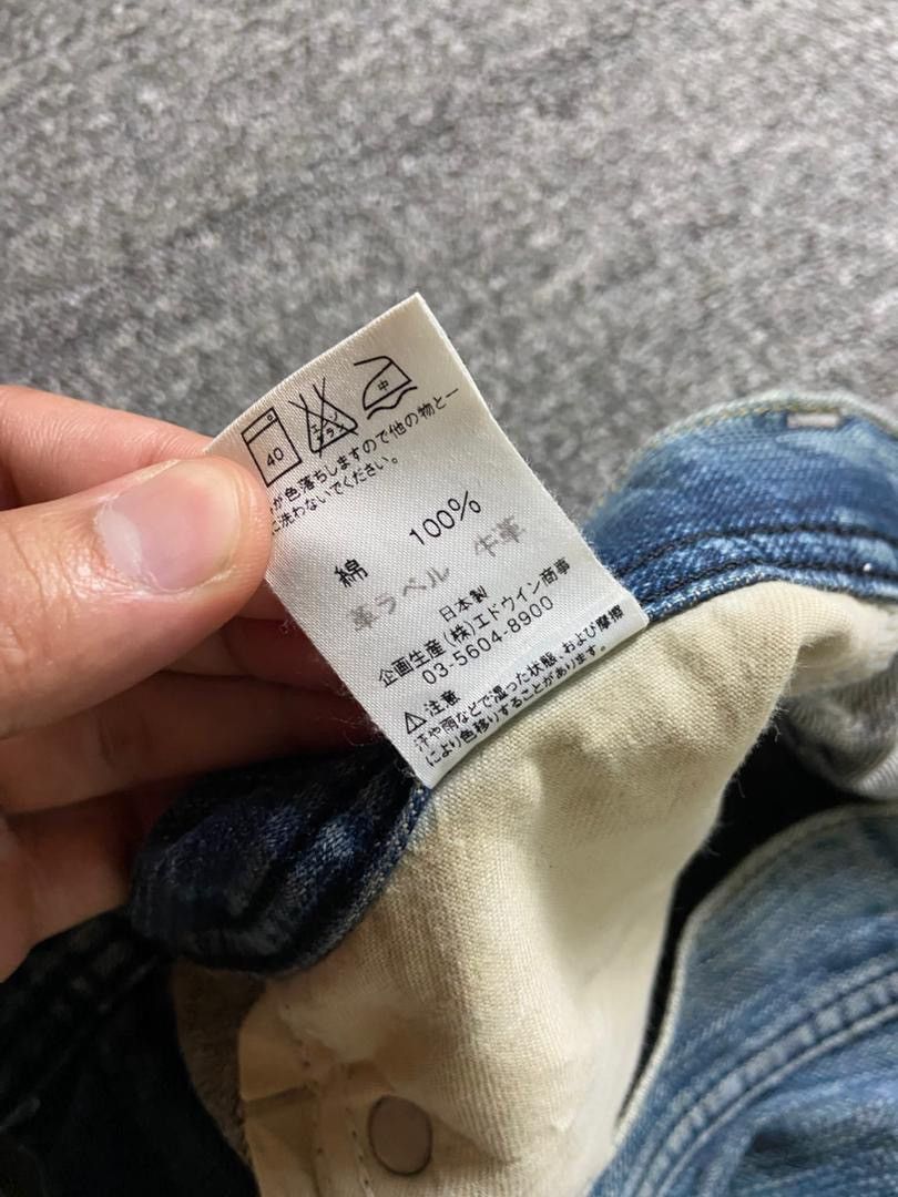 Lee Lee Riders Distressed Denim Ripped Jeans (184) Size US 32 / EU 48 - 7 Thumbnail