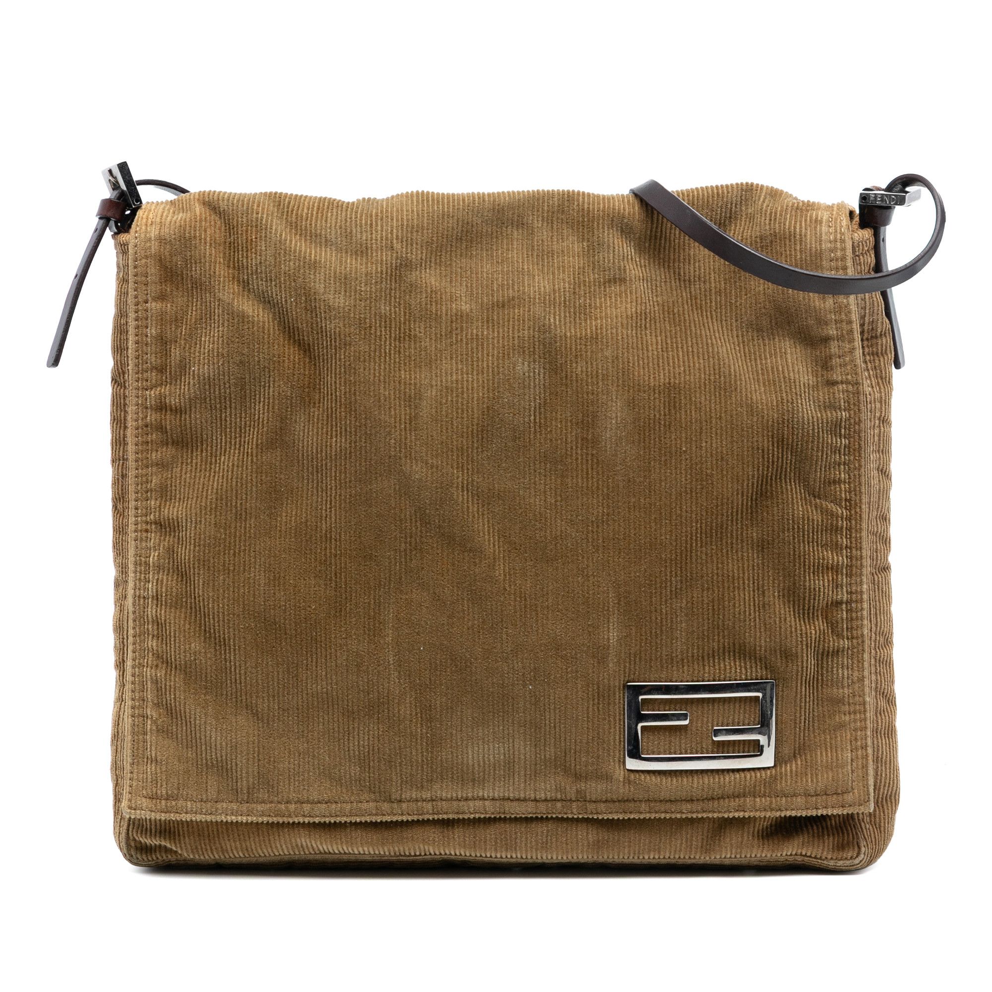 Fendi Fendi Corduroy Shoulder Bag Size ONE SIZE - 1 Thumbnail