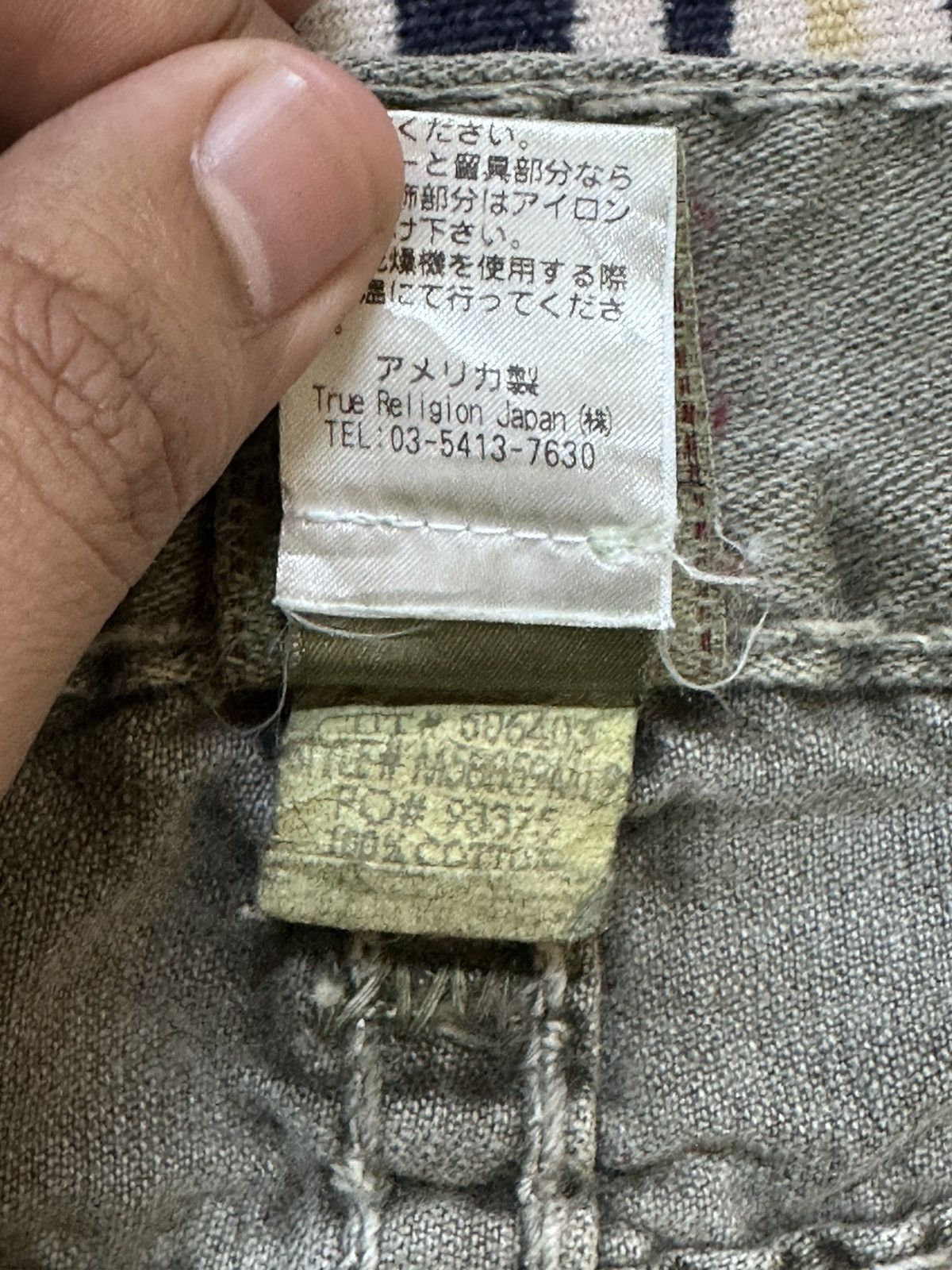 Supreme × True Religion Vintage True Religion Ricky Super T Grunge StraightLeg Denim Size US 31 - 12 Thumbnail