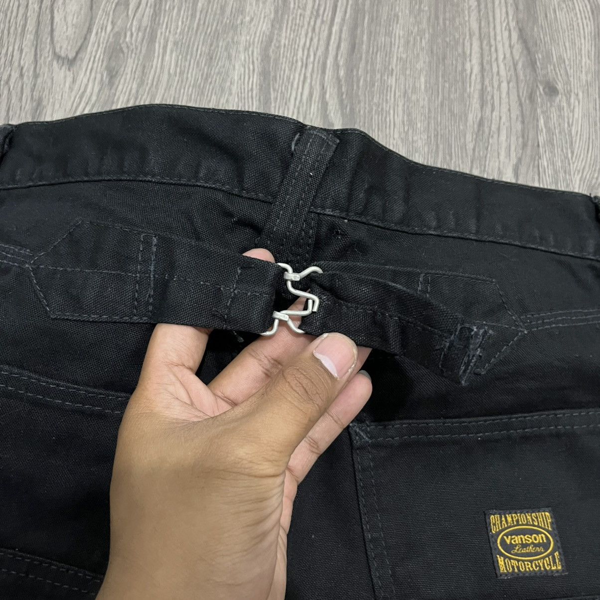 Vanson Leathers Vanson Leathers Duck Kanvas Buckle Back Pant Size US 30 / EU 46 - 10 Thumbnail