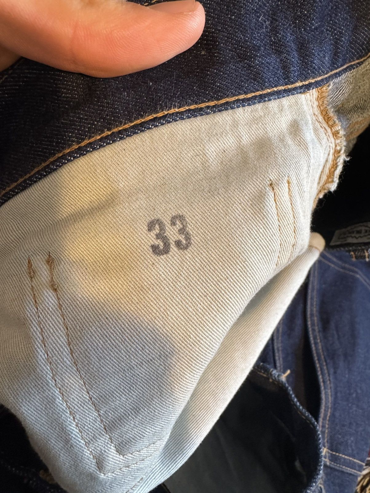 Other Cee Blues selvage denim 13 oz Size US 34 / EU 50 - 3 Thumbnail