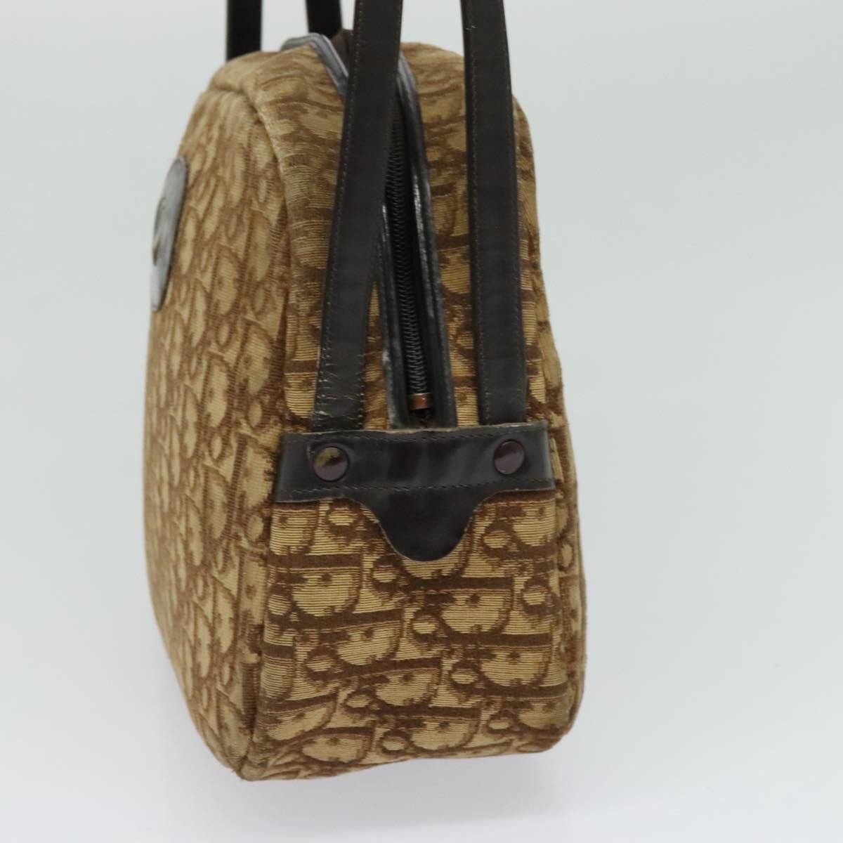 Dior DIOR Trotter Canvas Shoulder Bag Brown Size ONE SIZE - 5 Thumbnail