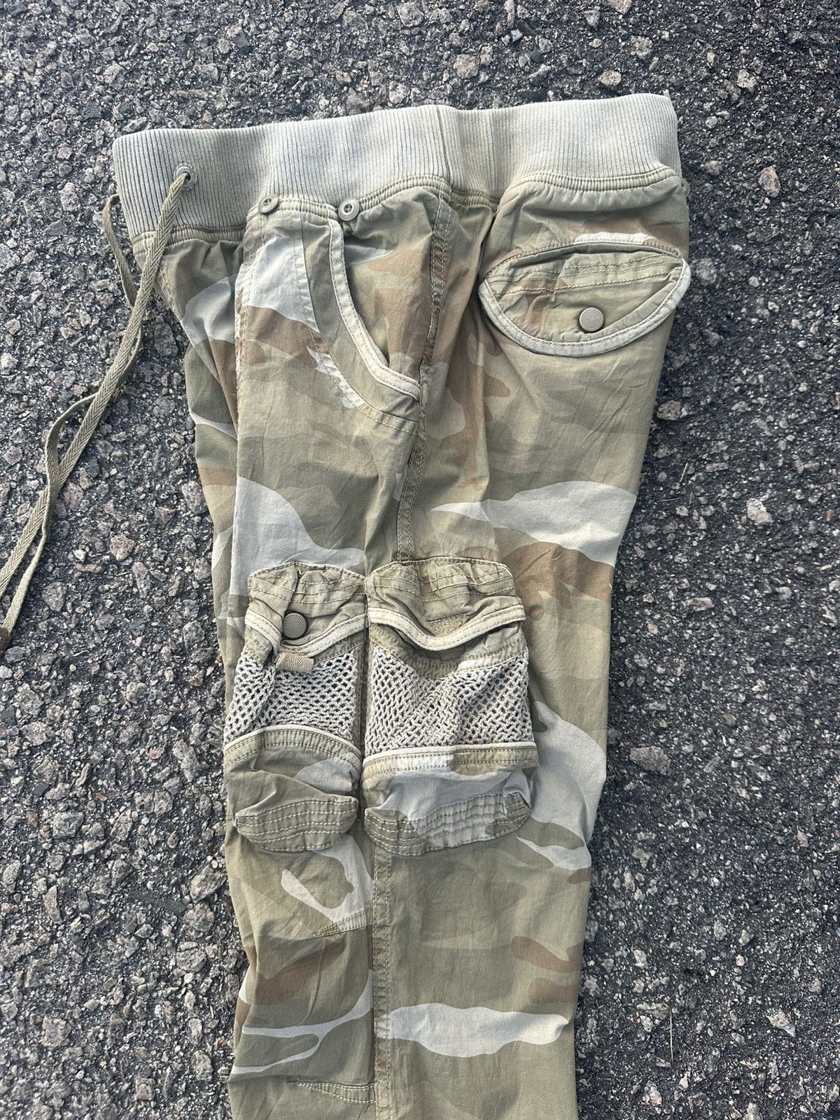 GOA G.O.A Goa Drawstring Flared Cargo Pants Size US 28 / EU 44 - 13 Thumbnail