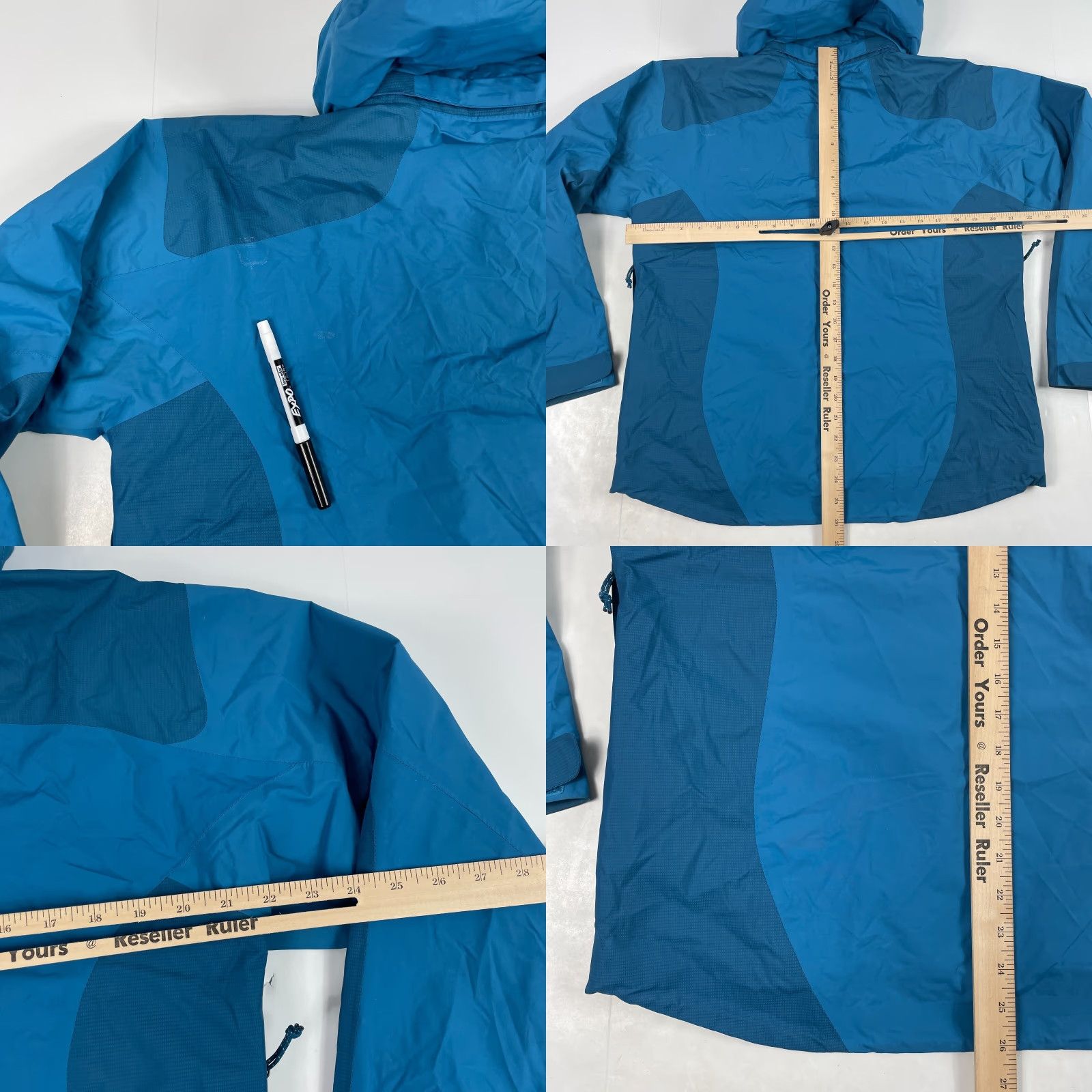 Vintage VINTAGE LL Bean Jacket Womens Small Blue Hooded Waterproof Rain Hiking Fishing Climbing Size S / US 4 / IT 40 - 9 Thumbnail