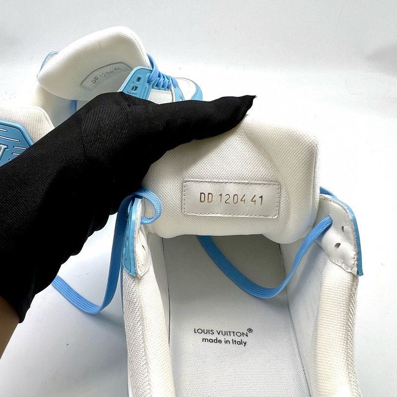 Louis Vuitton Louis Vuitton Trainer Low-Top Sneakers in Sky Blue -2508 Size US 8 / EU 41 - 5 Thumbnail