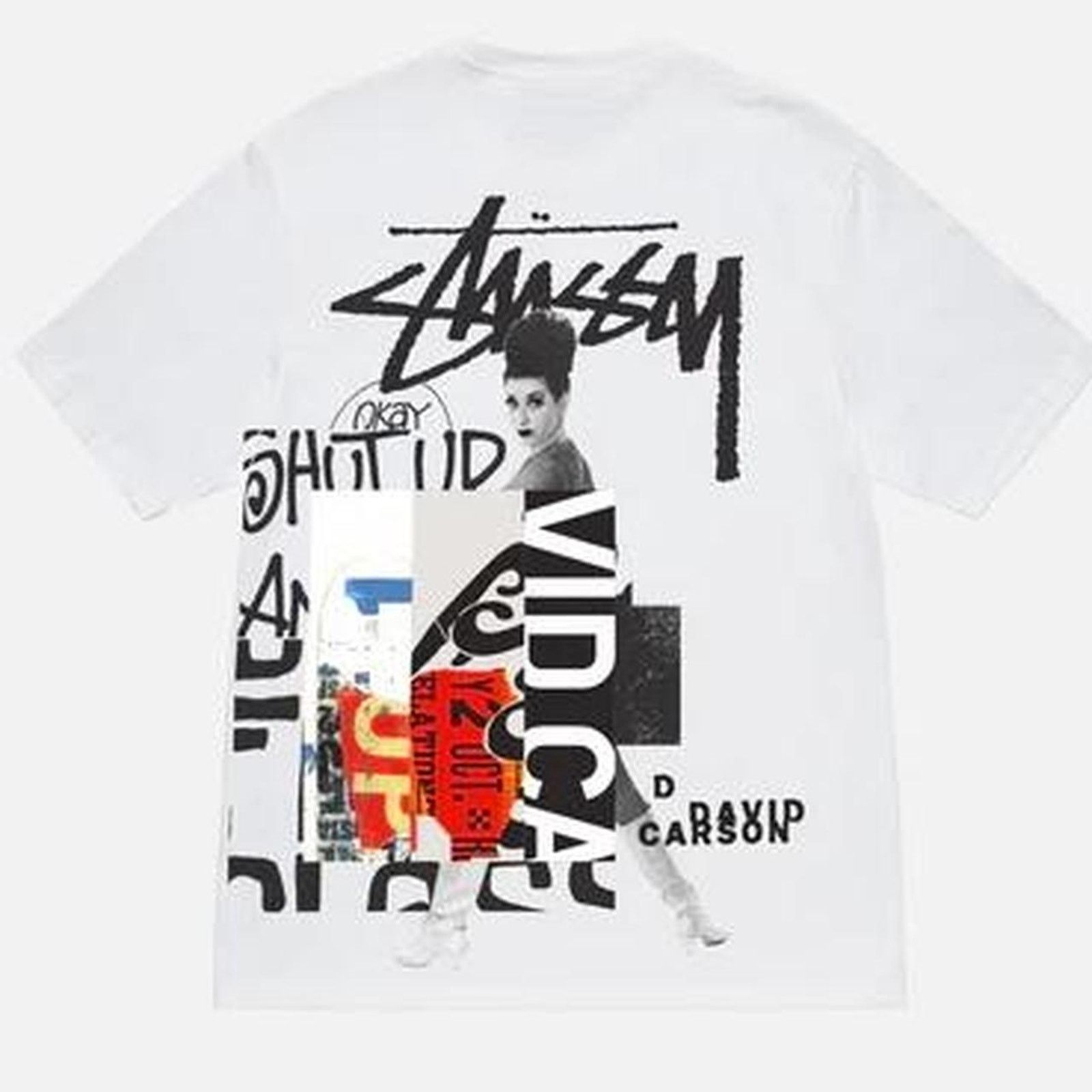 Stussy Stussy x David Carson Do Your Thang T Shirt in White Size US XXL / EU 58 / 5 - 2 Thumbnail
