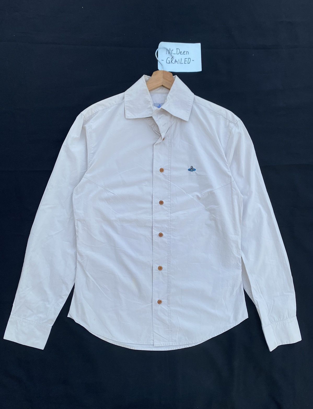 Vivienne Westwood Vintage Vivienne Westwood Small Logo Button Ups Shirt Size US S / EU 44-46 / 1 - 1 Thumbnail