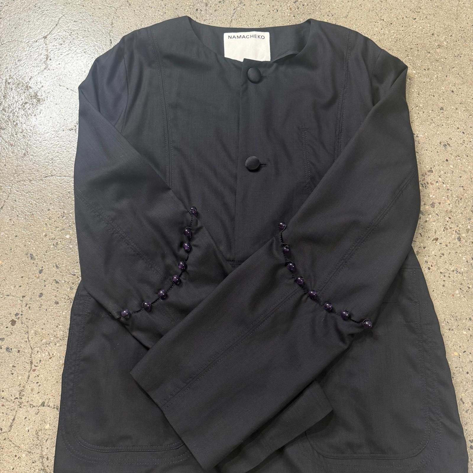 Namacheko Namacheko Bead Embellished Shirt Jacket Size US M / EU 48-50 / 2 - 2 Thumbnail