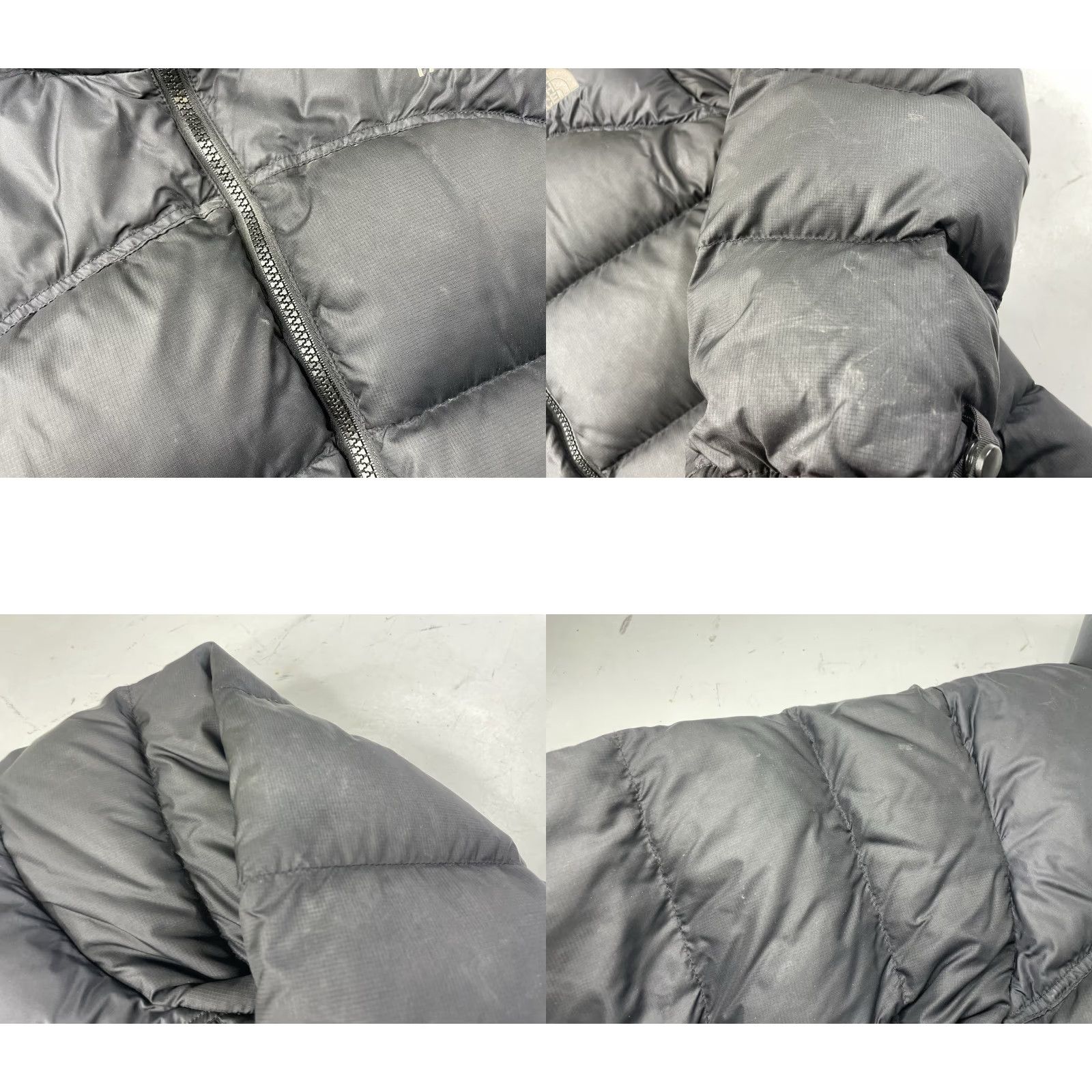 The North Face VINTAGE The North Face Puffer Jacket 700 Nupste Womens Large Black TNF 700 Nupste Jacket Regular Size L Women Size L / US 10 / IT 46 - 8 Thumbnail