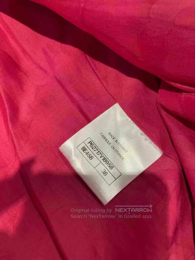 Chanel Chanel 20c station lipstick powder tweed four-pocket jacke Size XS / US 0-2 / IT 36-38 - 8 Thumbnail