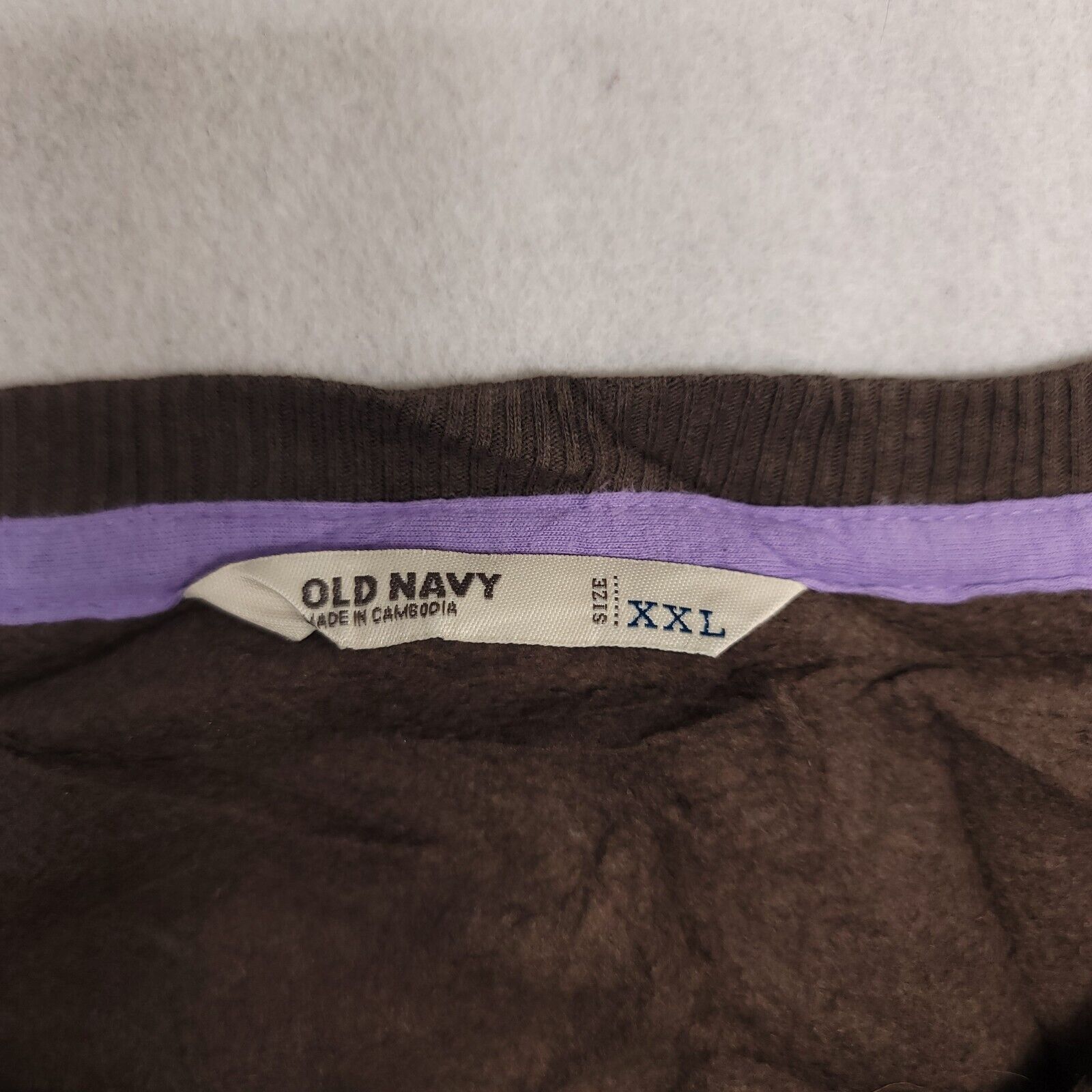 Old Navy Old Navy Casual Long Sleeve Sweatshirt Womens Size 2XL Brown Size XXL / US 16-18 / IT 52-54 - 4 Thumbnail