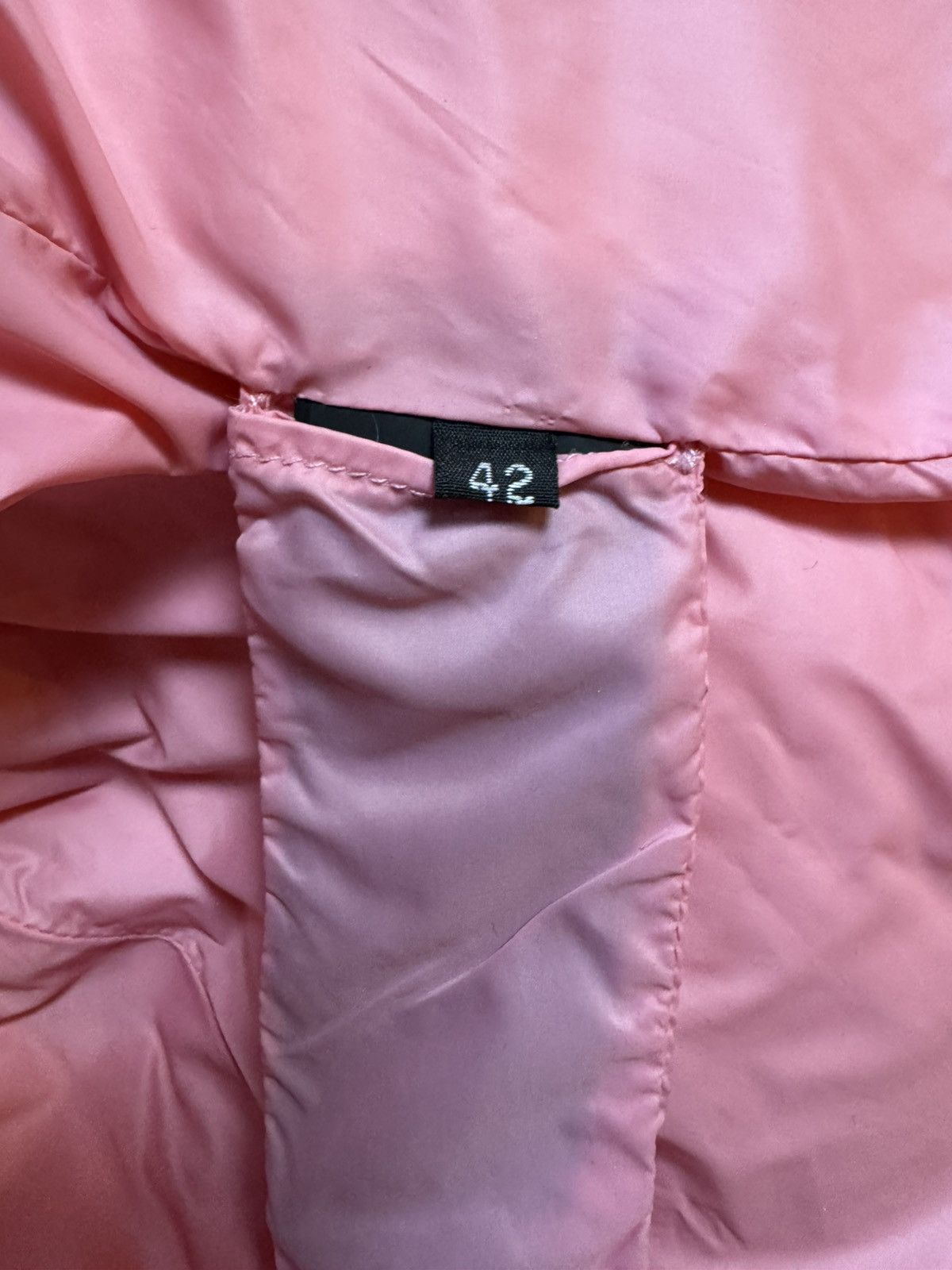 Ermanno Scervino Pink Ermanno down jacket with lamb fur hoodie Size M / US 6-8 / IT 42-44 - 5 Thumbnail
