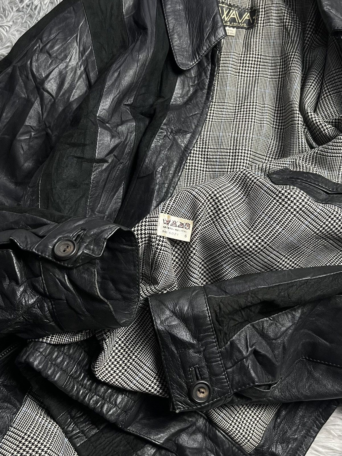 Vintage Vintage 90s SWAVA Leather Jacket Size US M / EU 48-50 / 2 - 6 Thumbnail