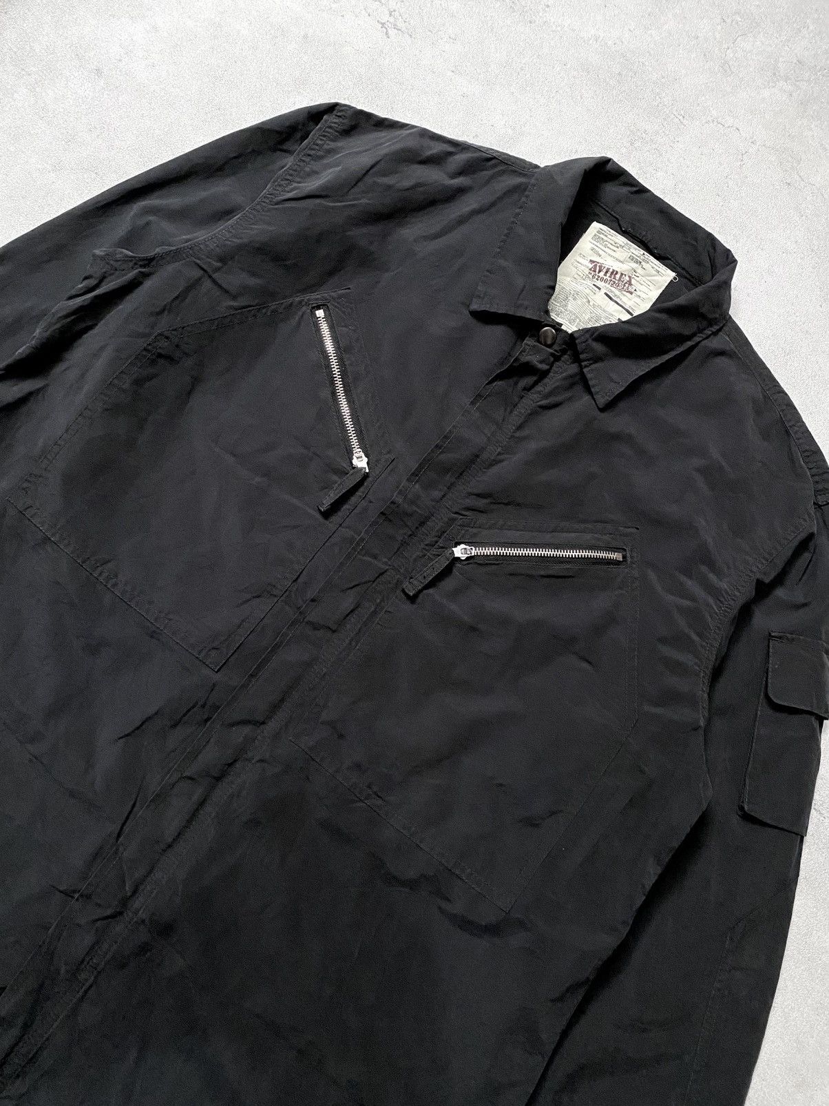 Avirex Vintage Avirex Flight Outer Shirt Double Pocket Size US XL / EU 56 / 4 - 4 Thumbnail