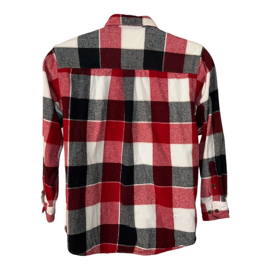 Other Dress Barn Women's Plaid Shirt 14/16 Red Black Size XL / US 12-14 / IT 48-50 - 3 Thumbnail
