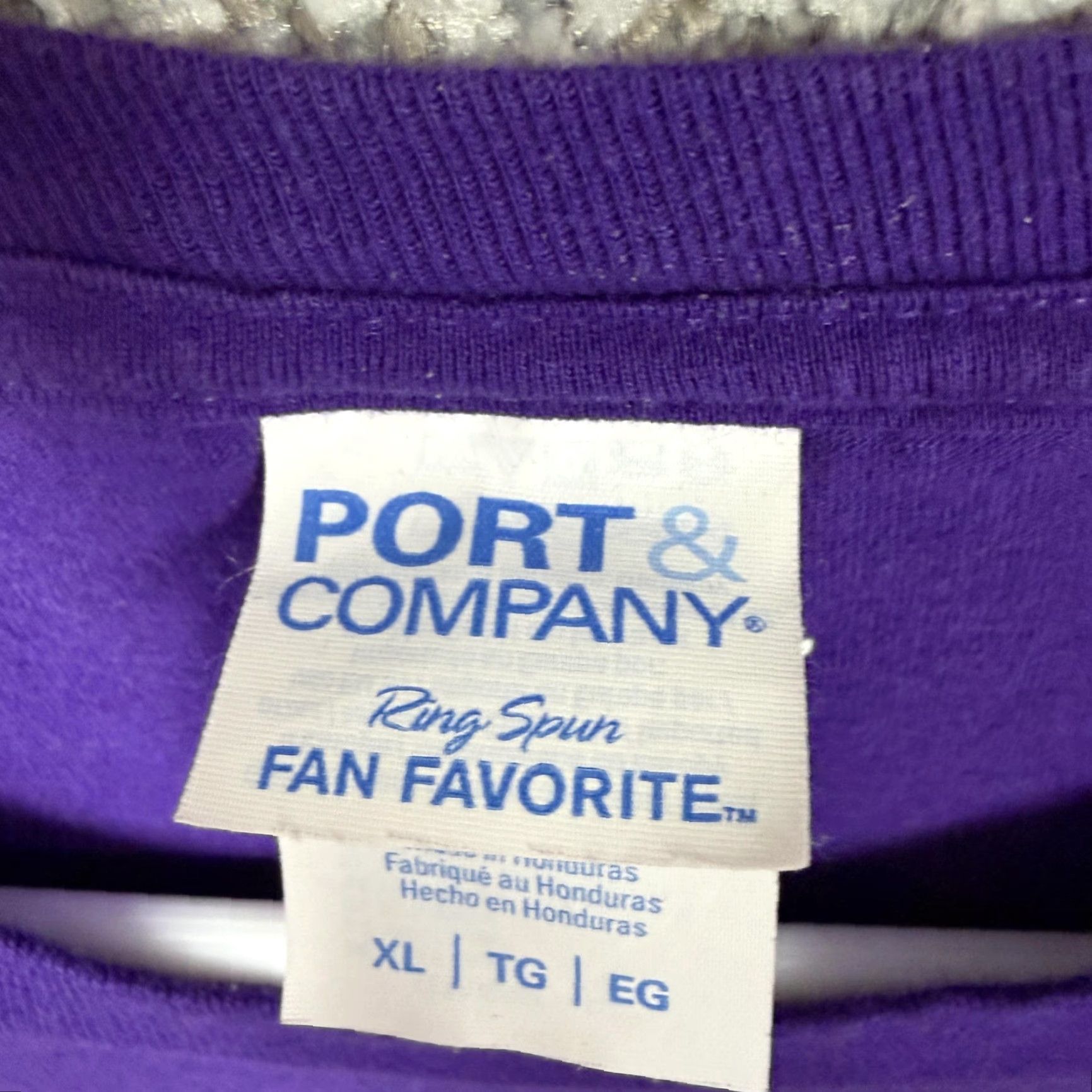 Port & Company Rugrats Nickelodeon T-Shirt Mens XL Purple Short Sleeve Cartoon 90s Kidcore Crew Neck Graphic Print Multicolor Rugrats Logo Size US XL / EU 56 / 4 - 4 Thumbnail