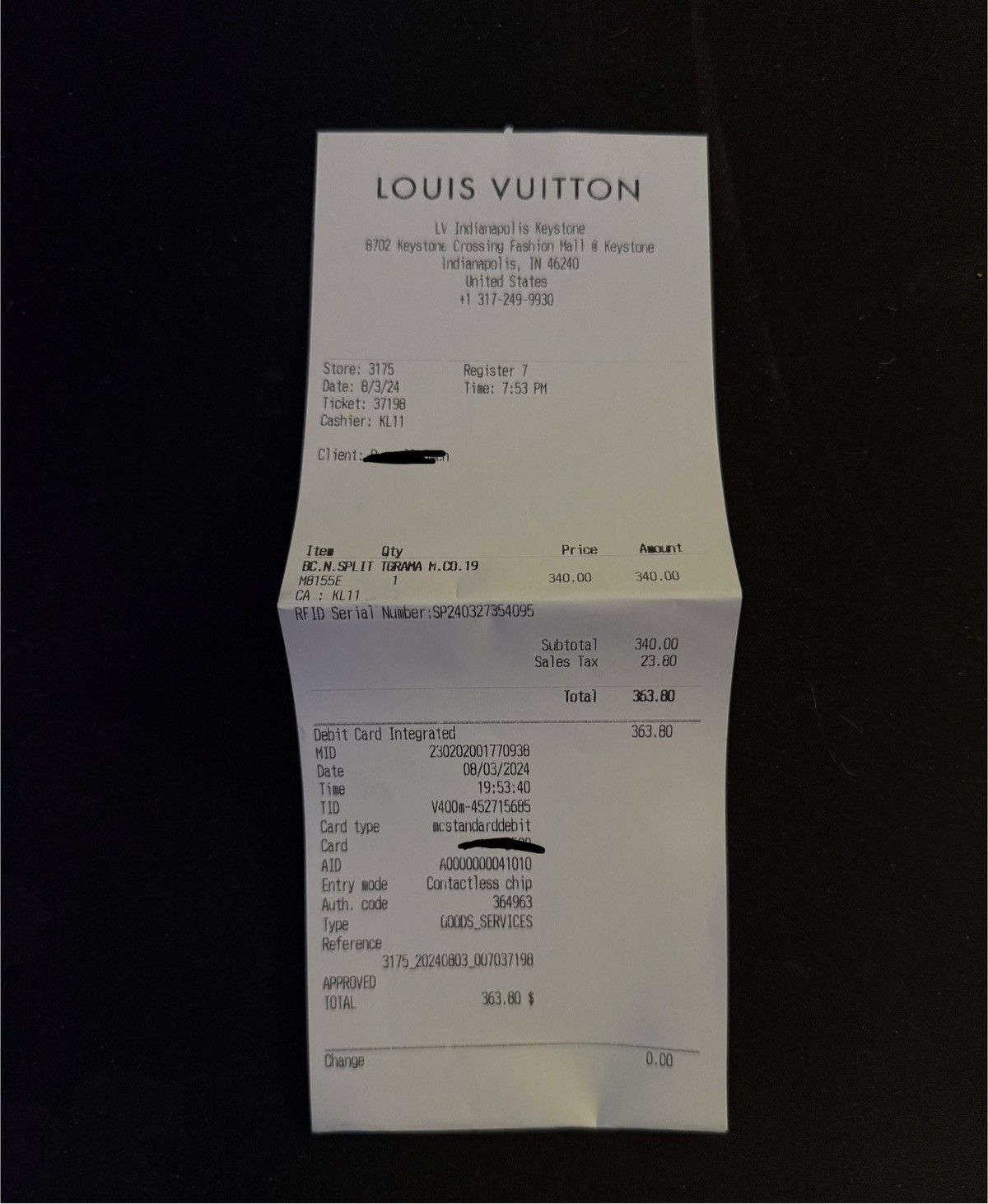 Louis Vuitton LOUIS VUITTON BLUE SPLIT BRACELET Size ONE SIZE - 5 Thumbnail