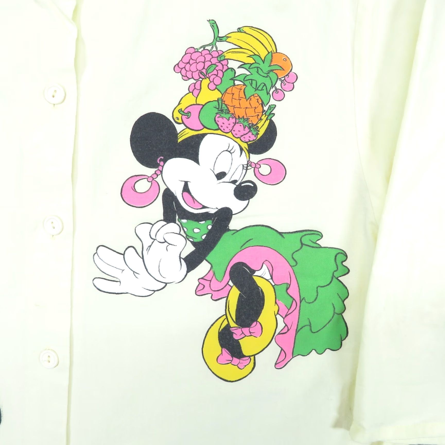 Vintage VINTAGE Disney Shirt Womens Large Salsa Havana Carmen Miranda Made in USA Button Mickey Minnie 70s 80s USA Card? Size L / US 10 / IT 46 - 3 Thumbnail