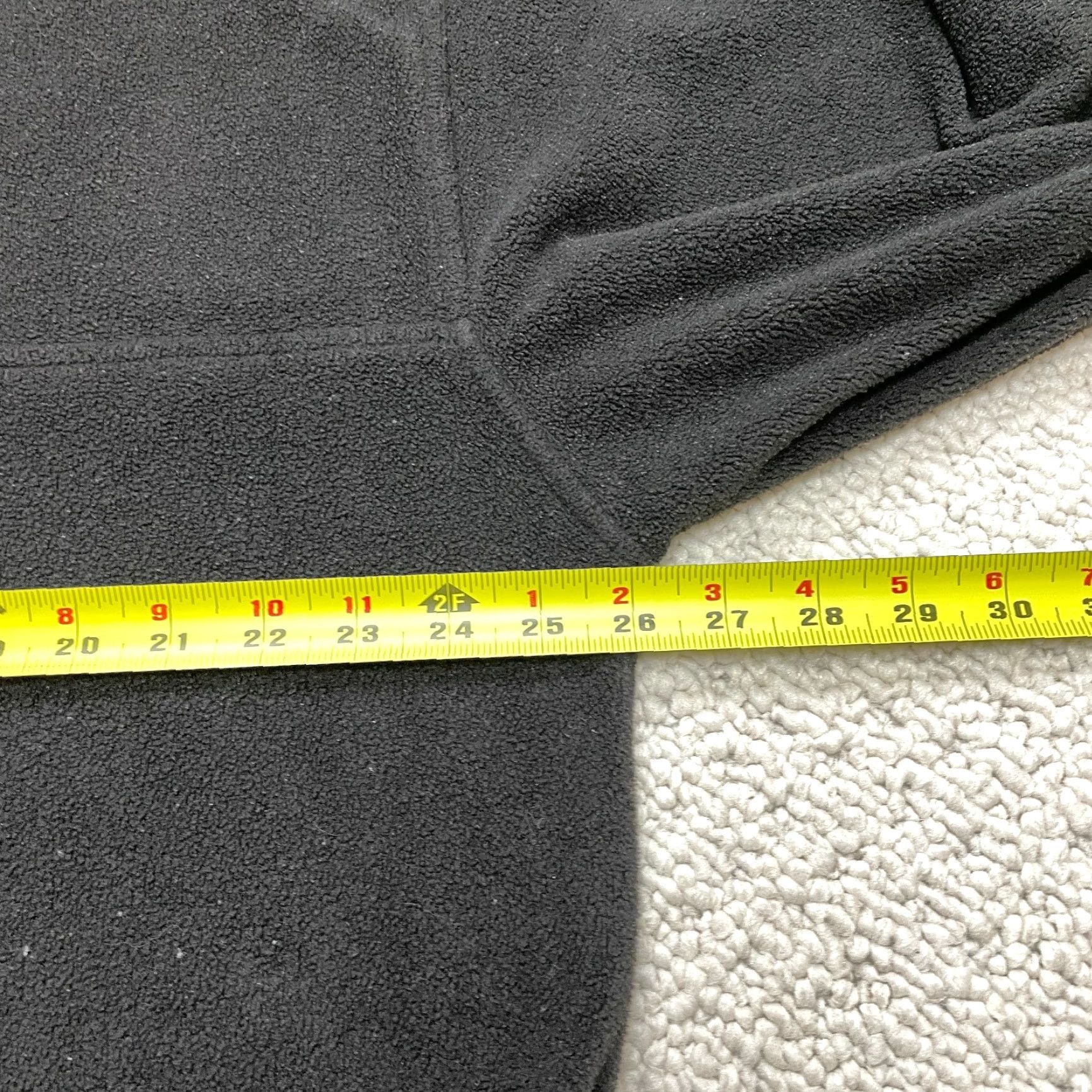 Vintage Foot Locker Jacket Mens 2XL Black Fleece Zip Pockets Windbreaker Short 1/4 Zip Pullover Logo Size US XXL / EU 58 / 5 - 6 Thumbnail