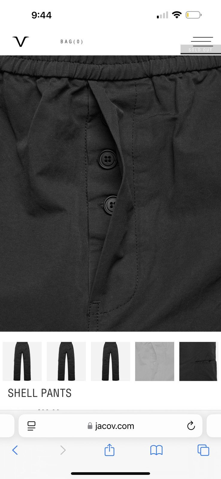 jacov Jacov Shell Pants Size US 30 / EU 46 - 4 Thumbnail
