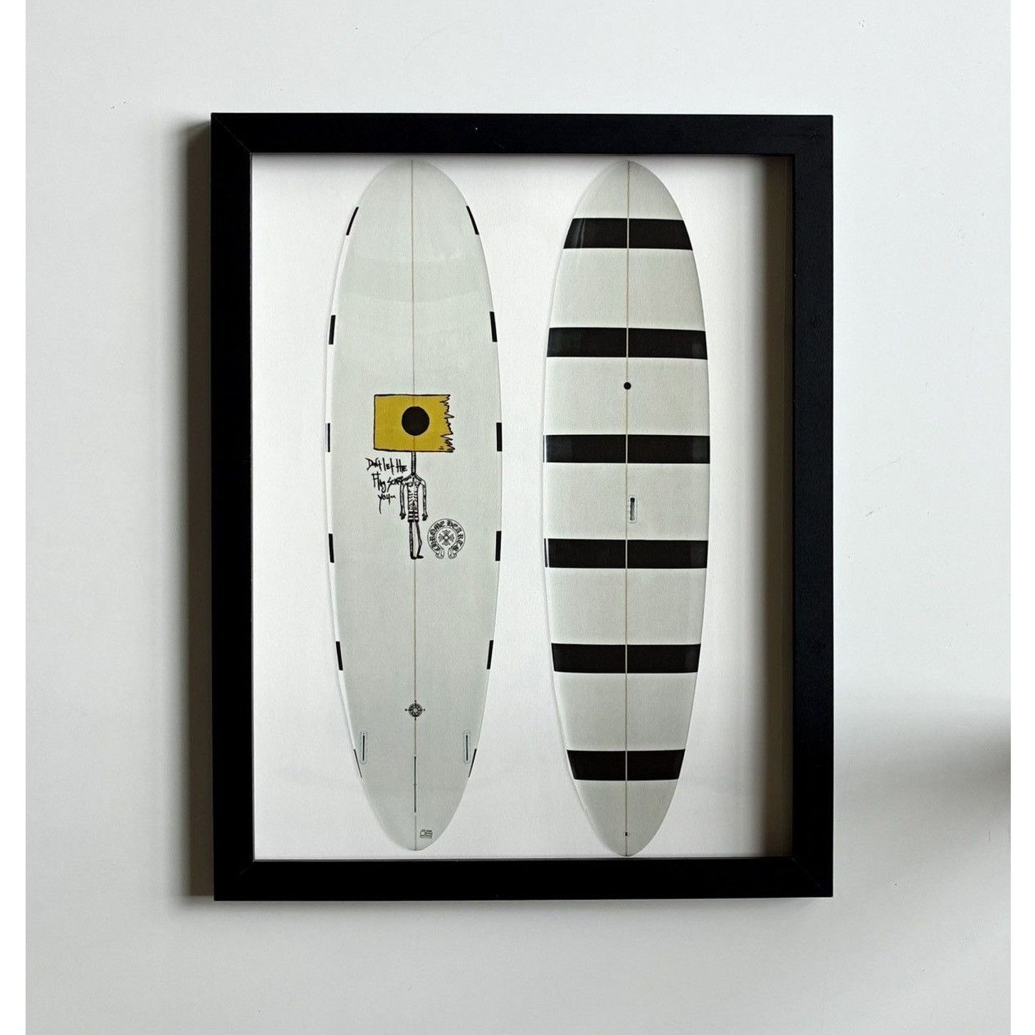 Chrome Hearts × Japanese Brand × Vintage Chrome Hearts surfboard photo 9x11 Framed poster Size ONE SIZE - 1 Thumbnail