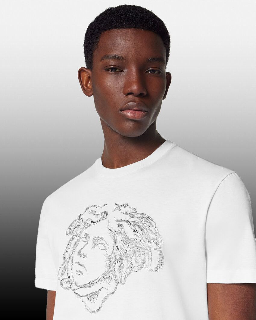 Other Men’s White Medusa Study T-Shirt – Art-Inspired Graphic Tee Size US M / EU 48-50 / 2 - 1 Thumbnail