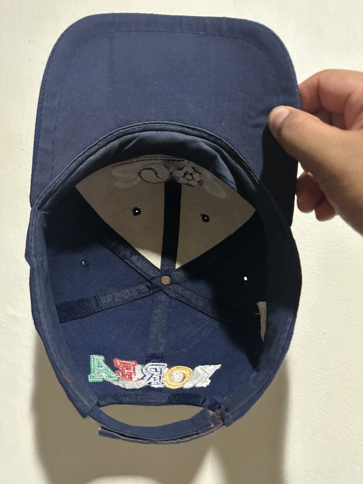Vintage VTG 2002 Korea Fifa World Cup Baseball Hat Size ONE SIZE - 5 Thumbnail