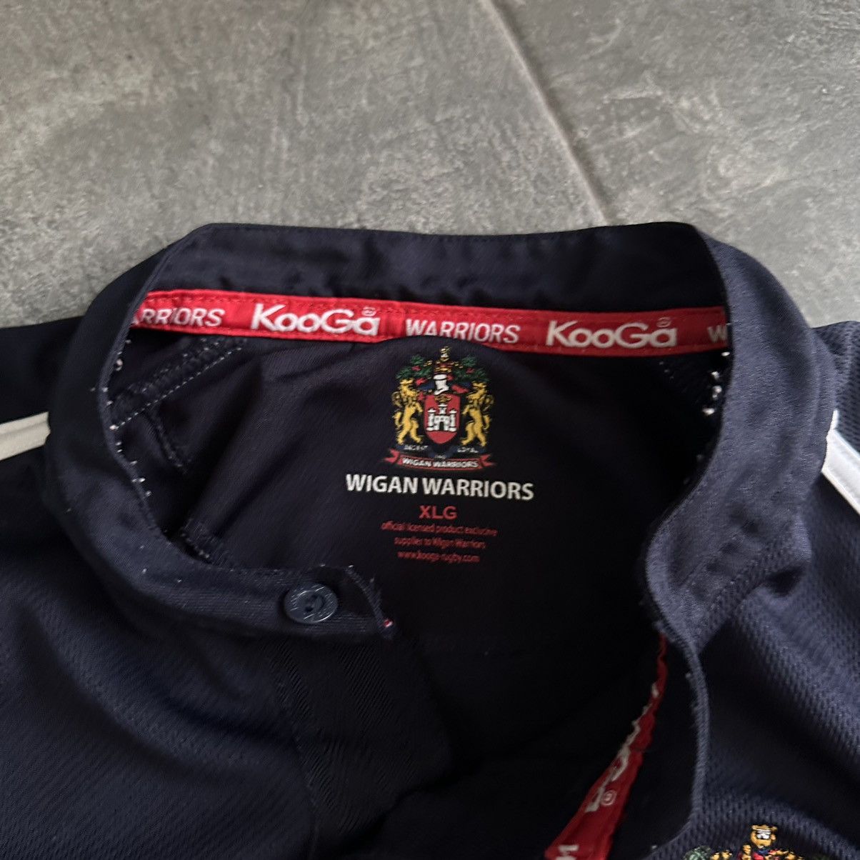 Vintage × Warrior Vintage Wigan Warriors Polo KooGa JJB T-shirts sport-wear Size US XL / EU 56 / 4 - 9 Thumbnail