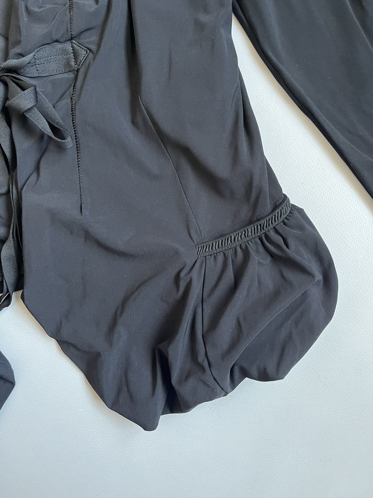 Marithe + Francois Girbaud Marithe Francois Girbaud MFG Women Black Polyamide Blouse Size M / US 6-8 / IT 42-44 - 11 Thumbnail