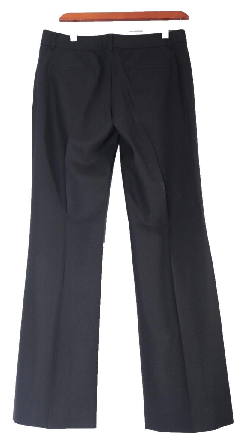 Elie Tahari Elie Tahari US4 Black Fit & Flare Dress Pants Wool Trouser Size 27" / US 4 / IT 40 - 7 Thumbnail