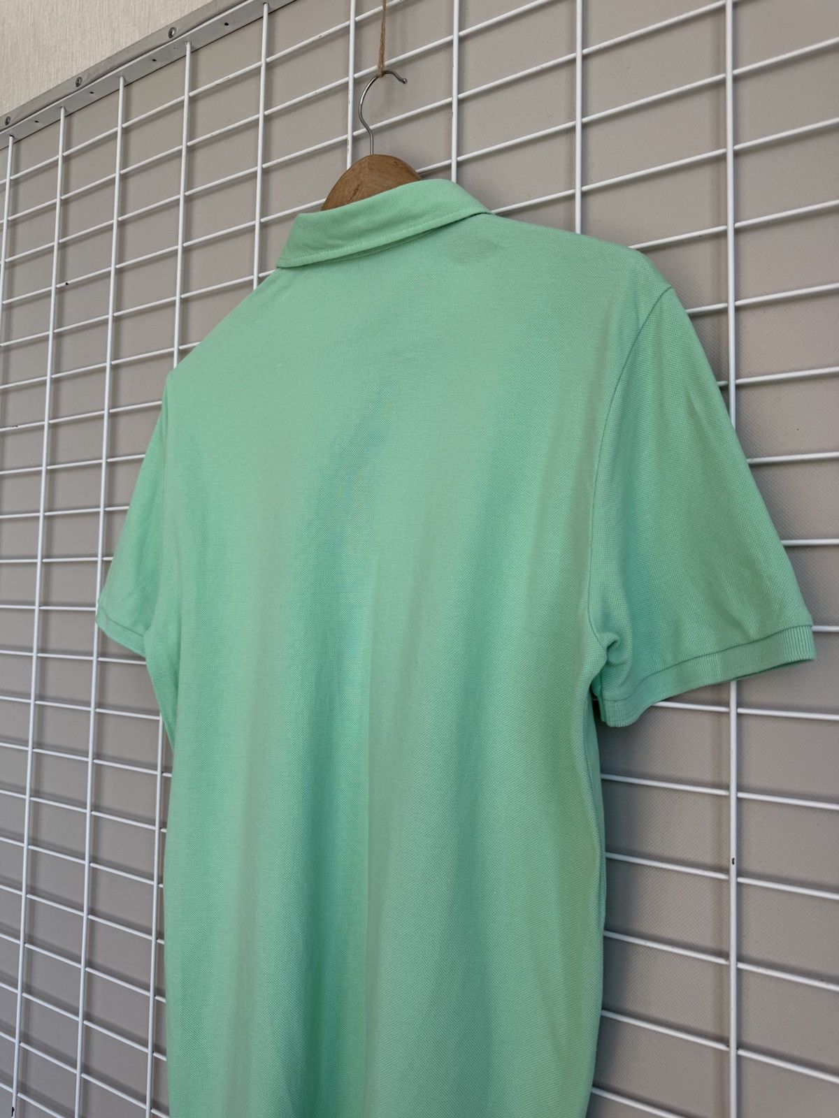 Etro Etro Milano Mint Green Polo Shirt Mens Size L Logo Size US L / EU 52-54 / 3 - 8 Thumbnail