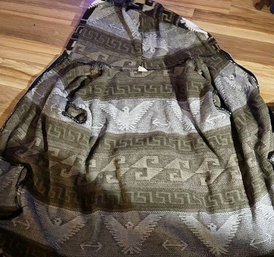 Other Vintage Brown Aztec Firebird Fleece Hooded Zip Jacket~XXL~ Size US XXL / EU 58 / 5 - 6 Thumbnail