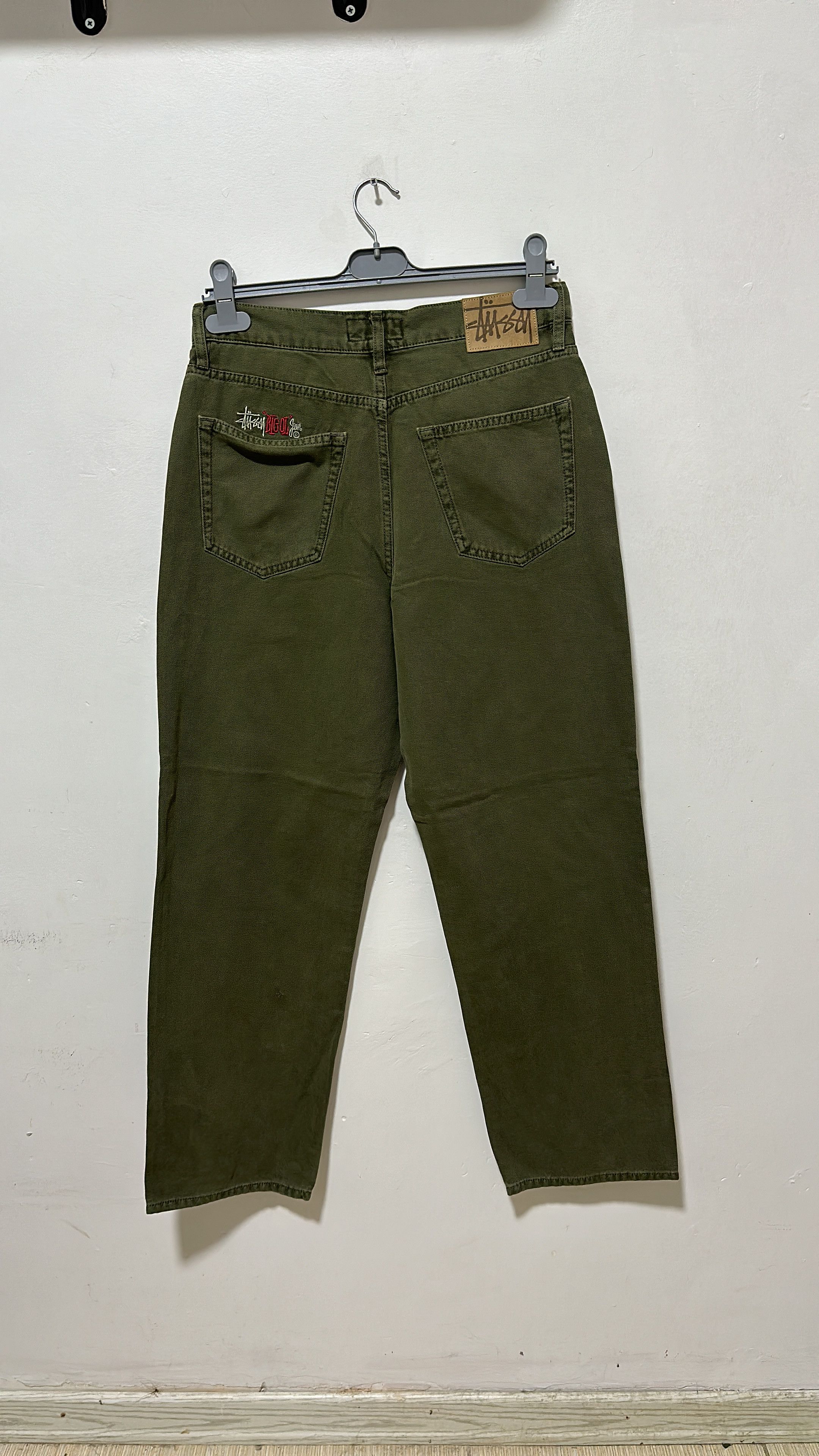 Stussy Stussy Big Ol Jean Olive Drab Size 30 Size US 30 / EU 46 - 1 Thumbnail