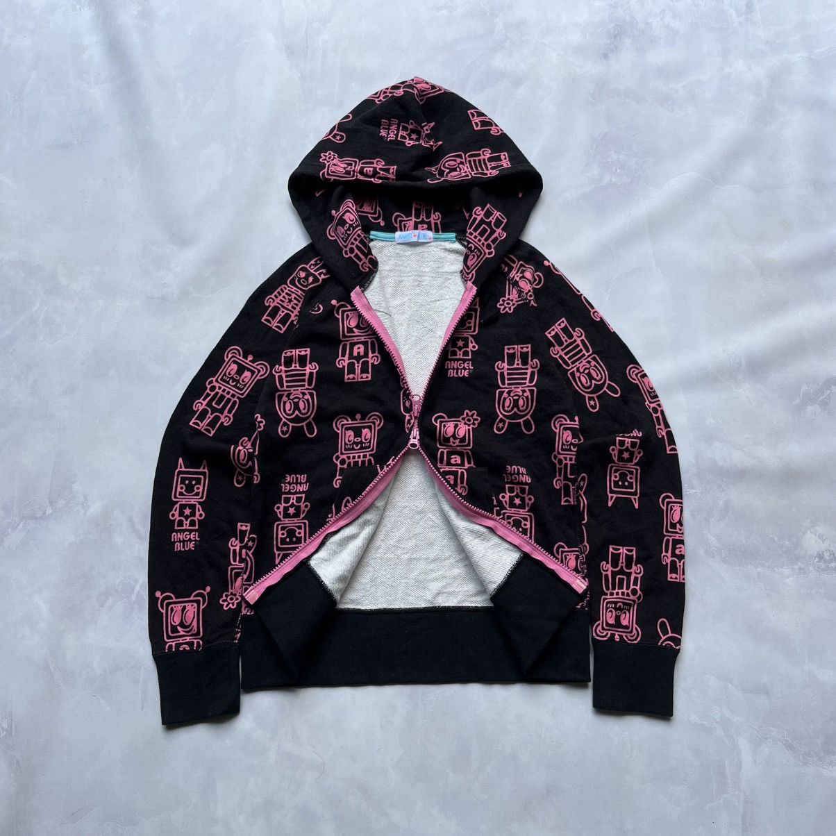 Angel Blue Angel Blue AOP Zip Up Hoodie Size US S / EU 44-46 / 1 - 2 Thumbnail