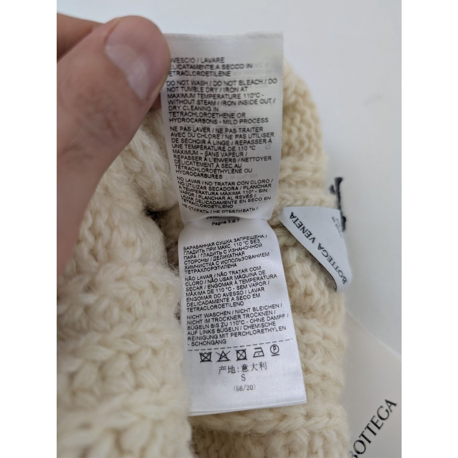 Bottega Veneta o1rshd1 Size: S / HW Chunky Wool Cable Knit Beanie Cap / Hat Size ONE SIZE - 12 Thumbnail