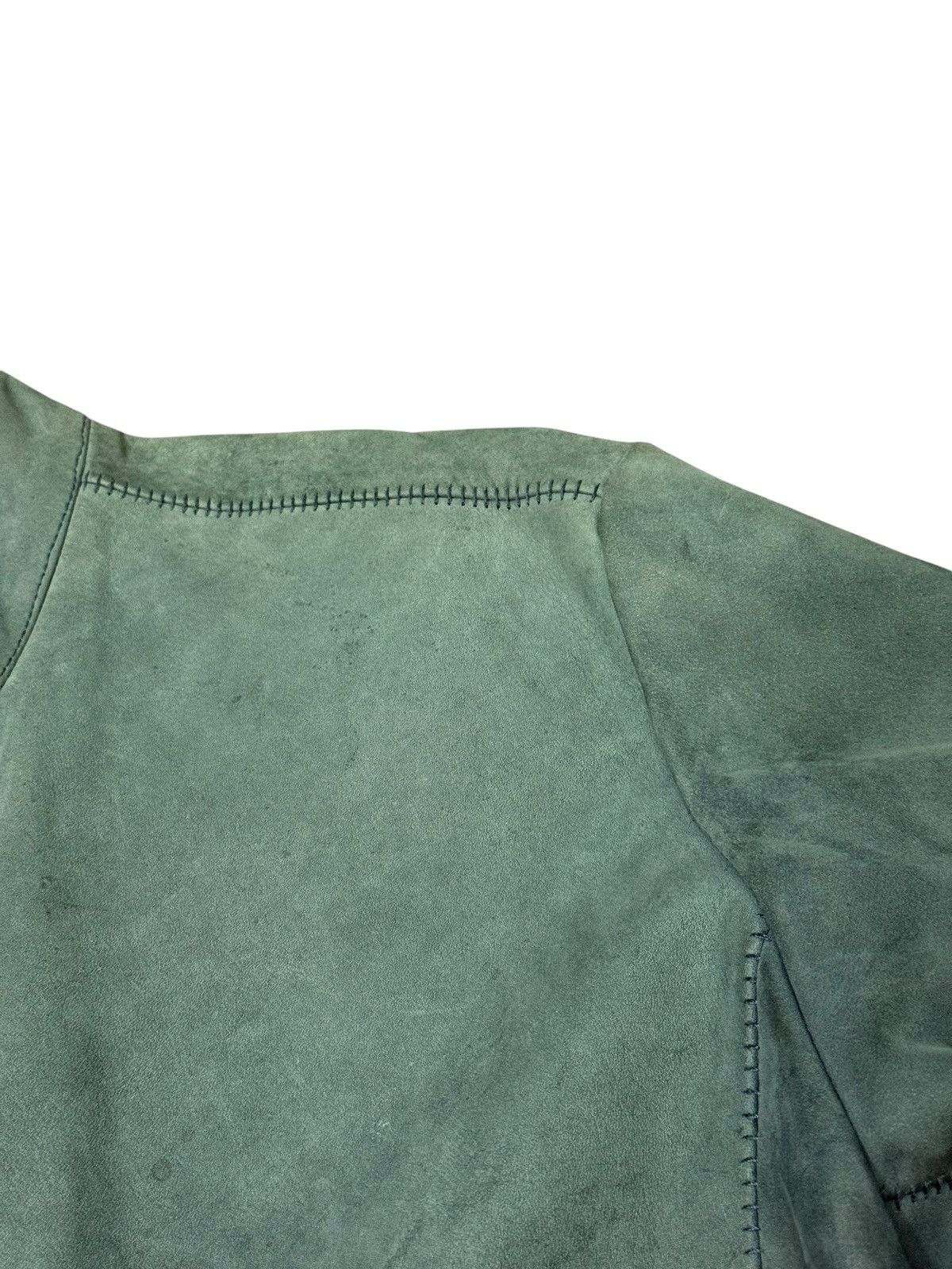 10sei0otto Gothic Scar Stitch Leather Jacket poell sellam boris 7🟩3 Size US M / EU 48-50 / 2 - 8 Thumbnail