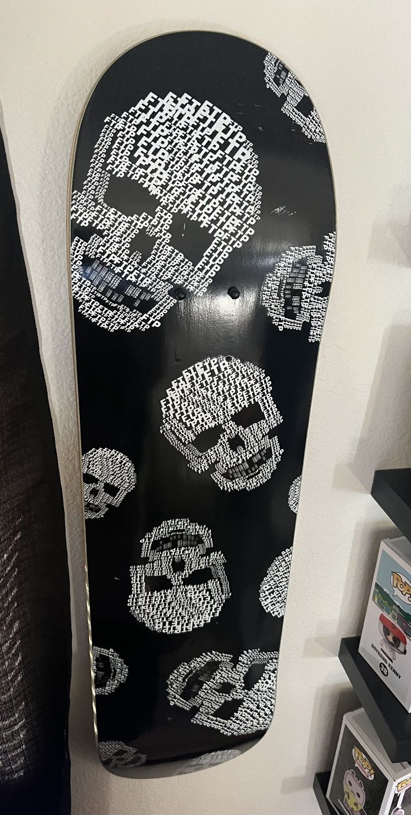 Fuck The Population FTP Skull Skateboard Size ONE SIZE - 2 Thumbnail