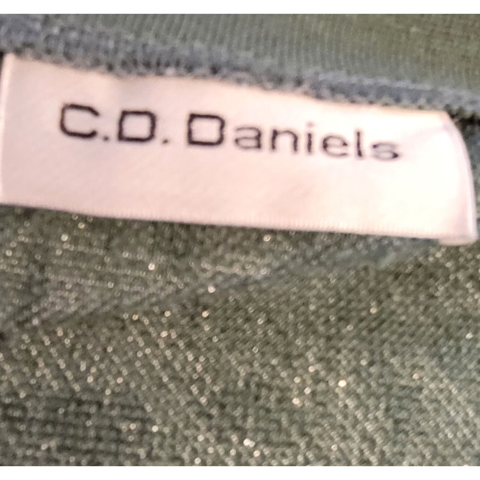 Vintage VINTAGE Cathy Daniels Cardigan Sweater 1X Green Knit Botanical Acrylic Polyester Button Ladies Size XL / US 12-14 / IT 48-50 - 3 Thumbnail