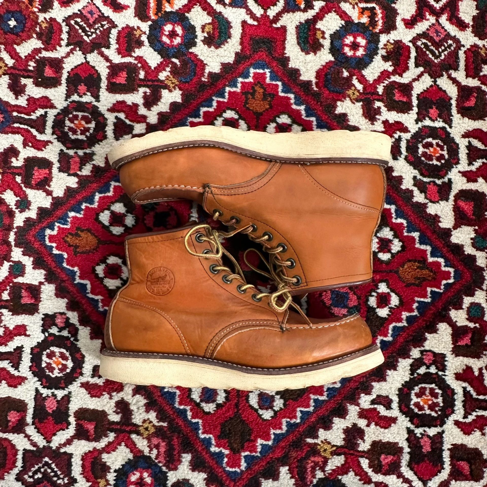 Red Wing Redwing 875 1997 Dog Engraving Size US 8 / EU 41 - 5 Thumbnail