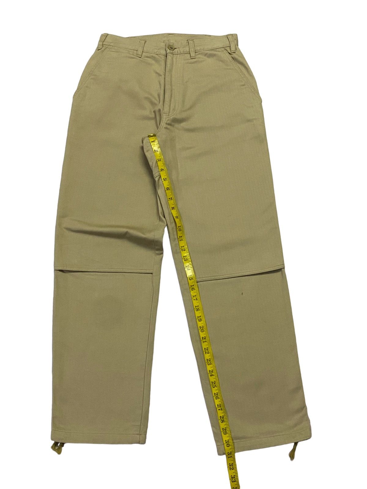 Bape × Nigo Vintage A Bathing Ape Double Pocket Chino Khaki Pants Size US 30 / EU 46 - 8 Thumbnail