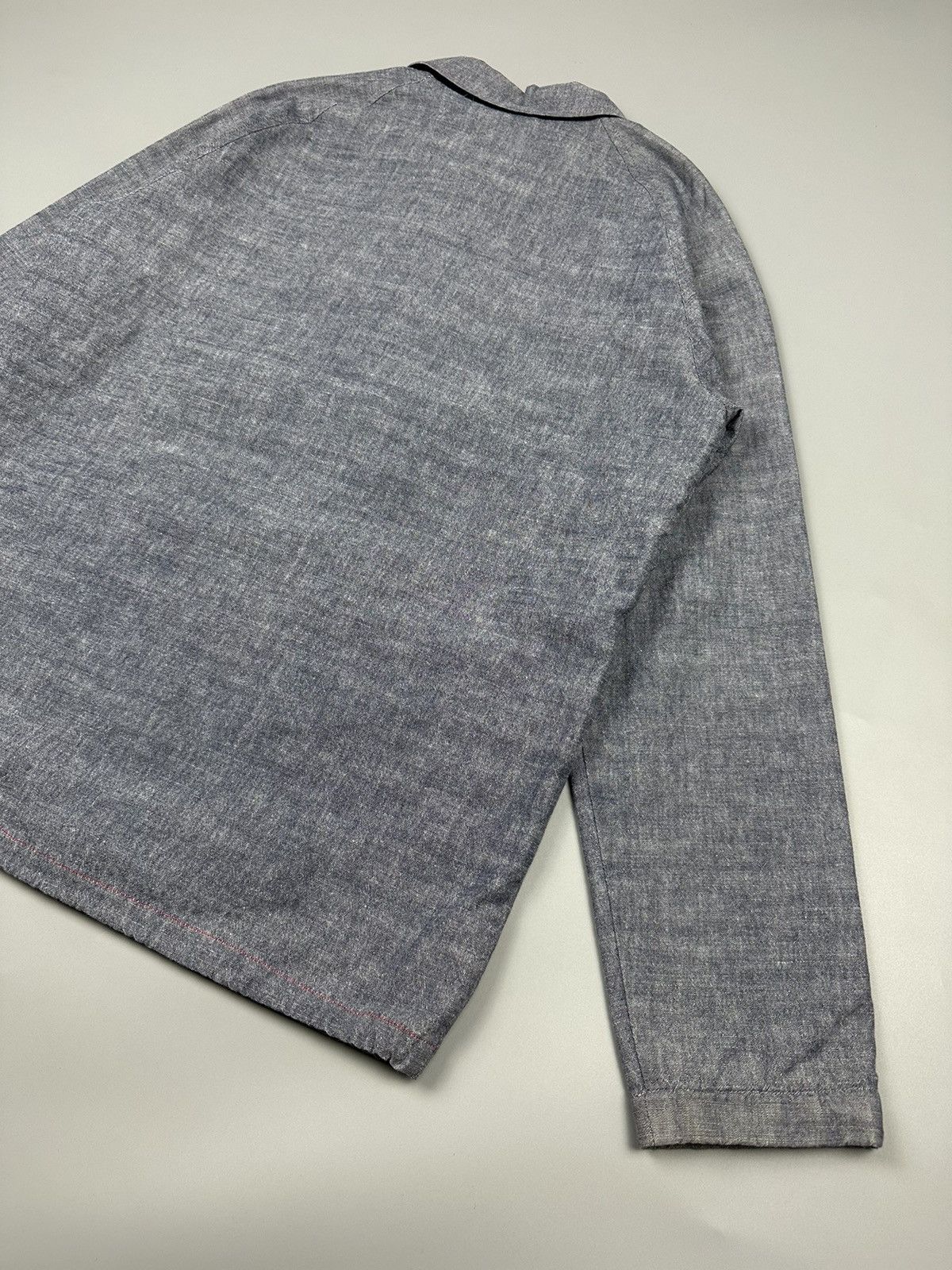Designer × Japanese Brand Japanese Scanner Varsity Soft Denim Jacket Size US L / EU 52-54 / 3 - 11 Thumbnail