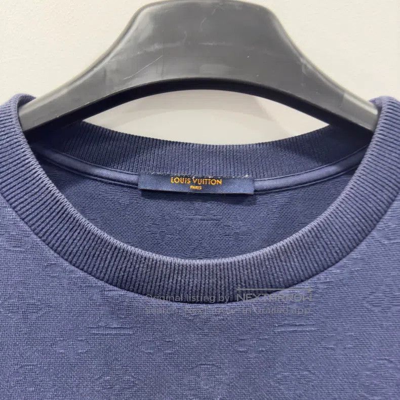 Louis Vuitton Louis Vuitton Dark blue presbyopic dark grain single pocke Size US M / EU 48-50 / 2 - 3 Thumbnail
