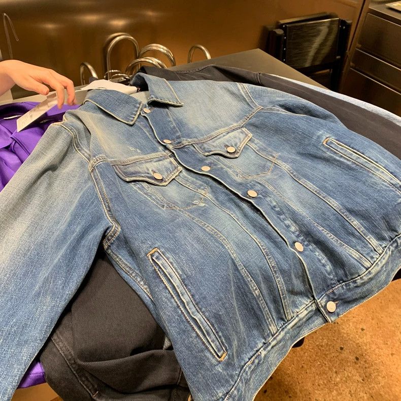 Acne Studios acne studios Blue denim jacket 2502-Nextarrow Size US S / EU 44-46 / 1 - 5 Thumbnail