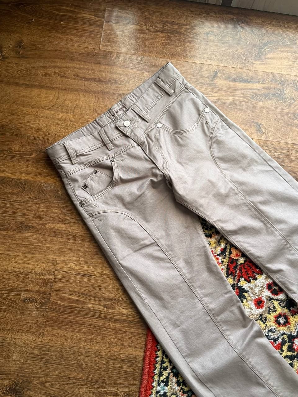 Hysteric Glamour VTG Flared Bootcut Baggy Balenci Style Y2K Avant-Garde Size US 31 - 13 Thumbnail