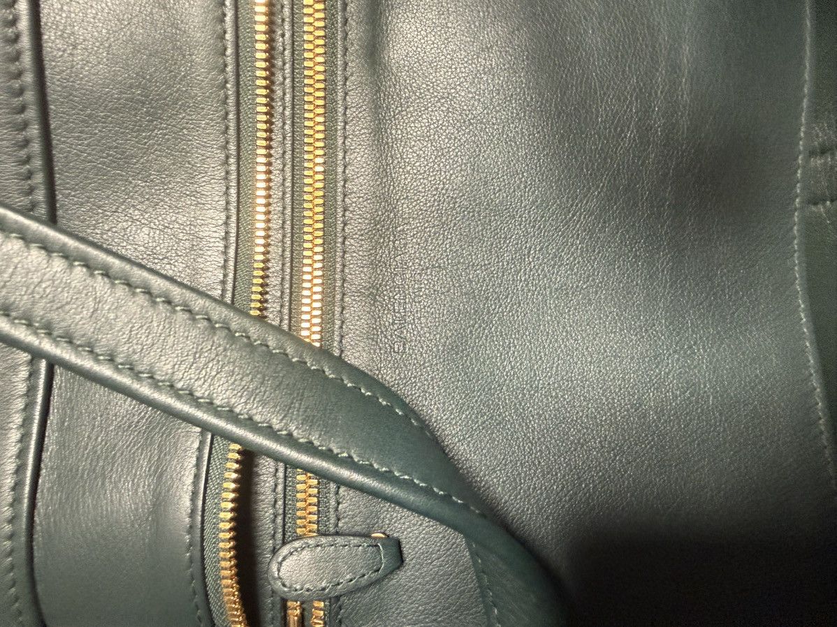 Balenciaga Balenciaga Large Leather Tote Bag Dark Green With Dust Bag Size ONE SIZE - 5 Thumbnail