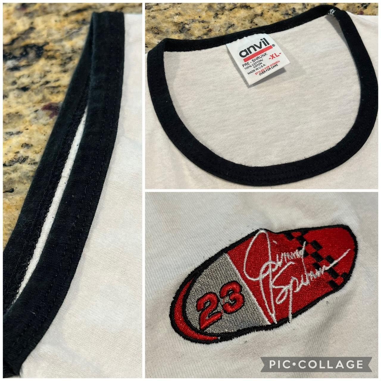 NASCAR × Vintage Vintage Anvil Jimmy Spencer NASCAR Racing Tee Tshirt Size XL / US 12-14 / IT 48-50 - 3 Thumbnail