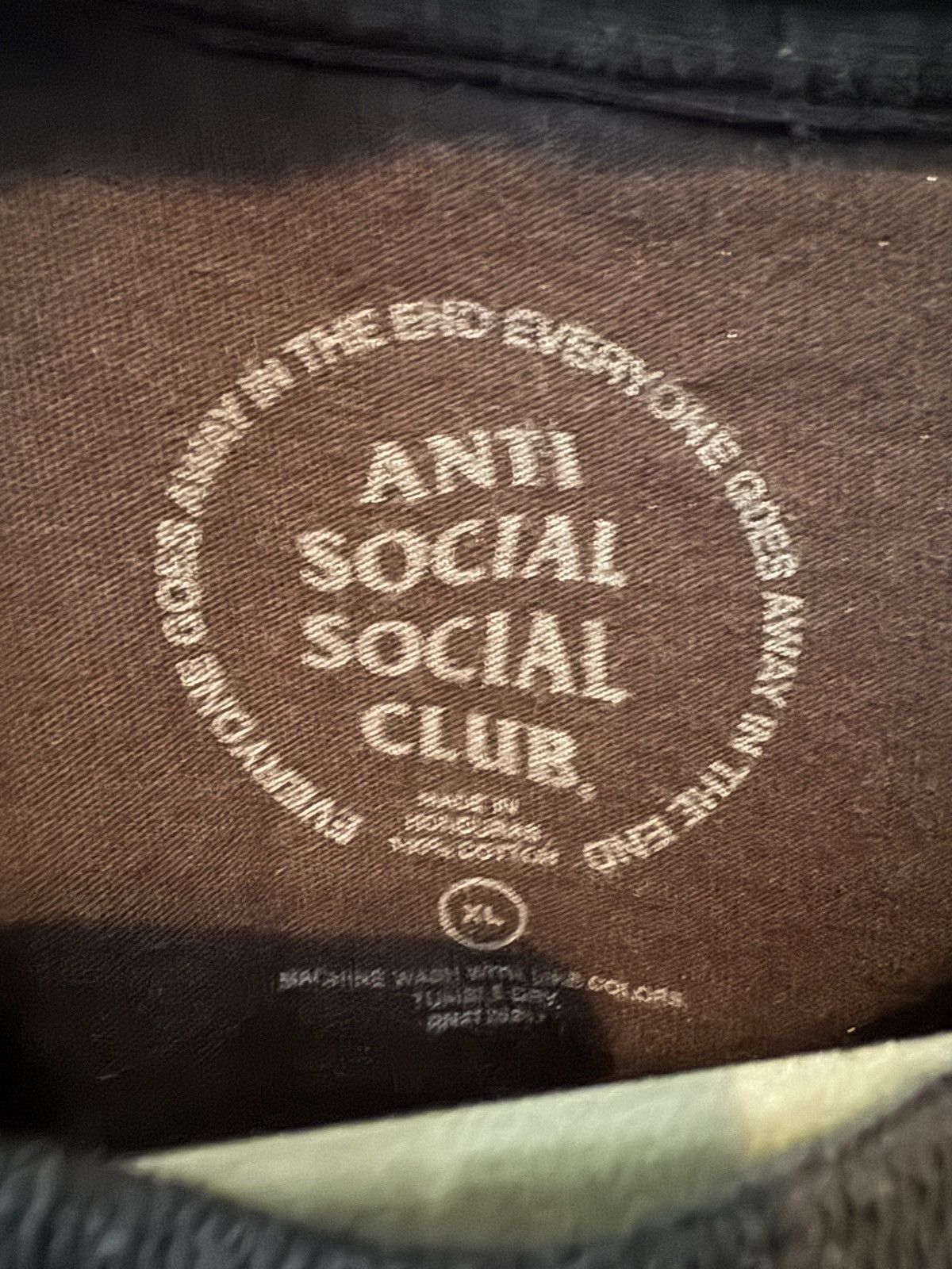 Anti Social Social Club Anti Social Club Nasa T Shirt Size US XL / EU 56 / 4 - 3 Thumbnail