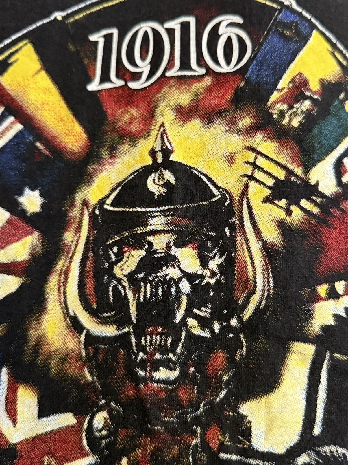 Band Tees Vintage Motorhead English Rock Band Faded Tee Size US L / EU 52-54 / 3 - 3 Thumbnail